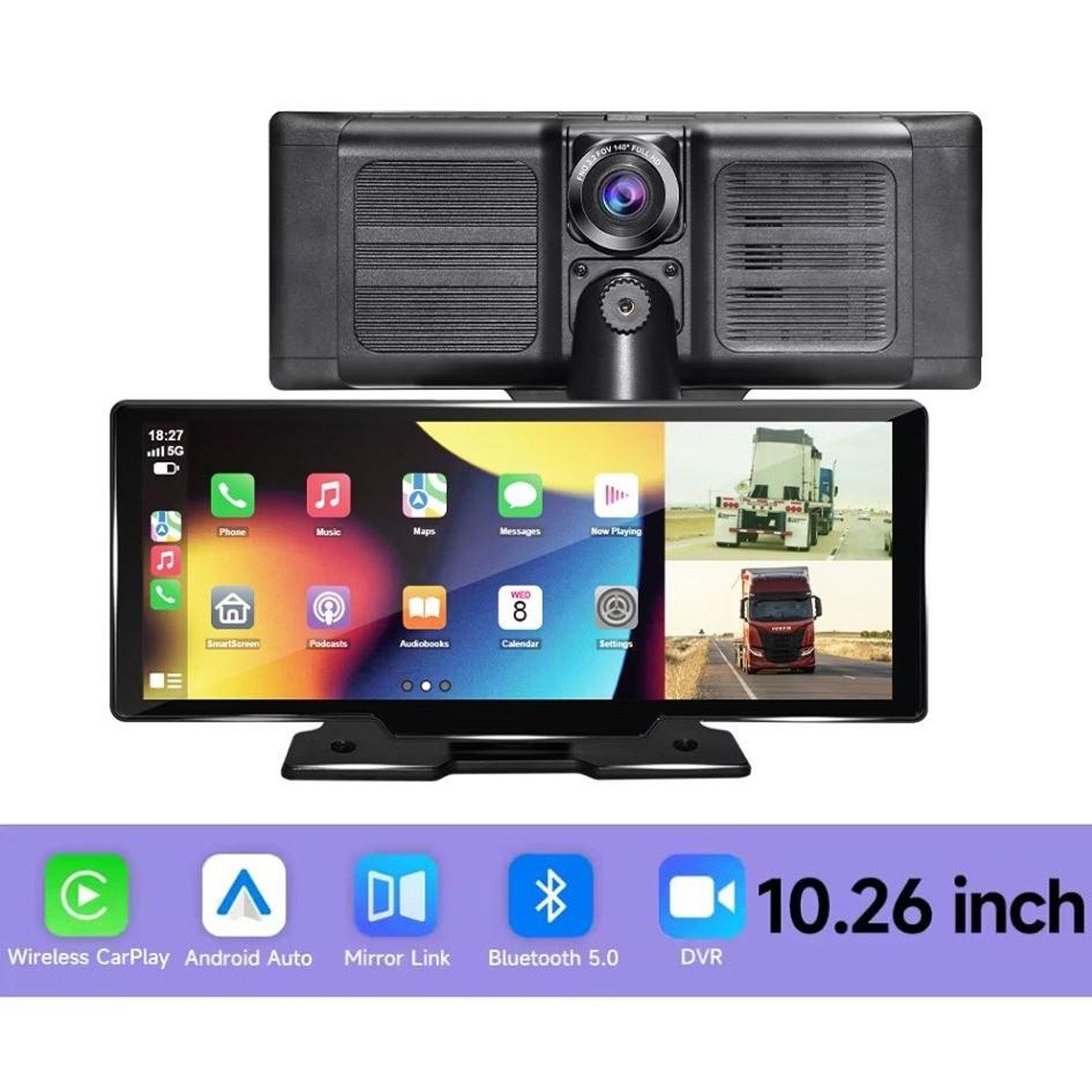 Мултимедия с две камери CarPlay/Android Auto 10.26 inch